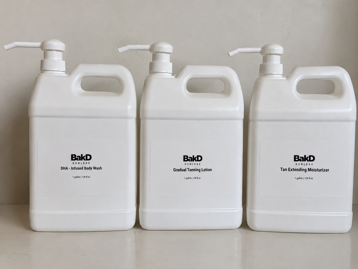 Professional Spray Tan Aftercare Bundle – Bulk Gallon Collection