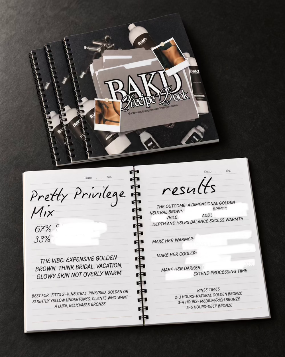 Discover the BakD Sunless Recipe Book, a resource for spray tan artists and sunless tanning professionals.