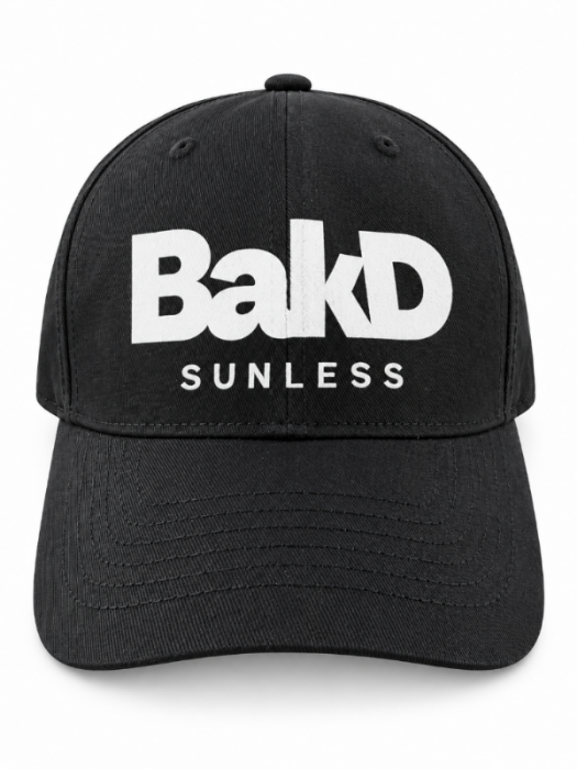 Complete your look with the Classic Hat Cap by BakD Sunless, a versatile accessory for everyday wear and sunless tanning fans.