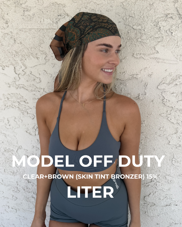 Shop Model Off Duty 15% DHA Professional Spray Tan Solution in a Liter size. Create rich, natural-looking color with a professional sunless tanning formula.